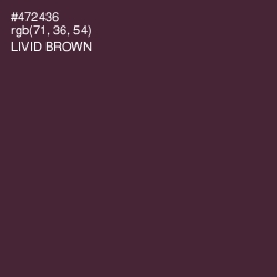 #472436 - Livid Brown Color Image